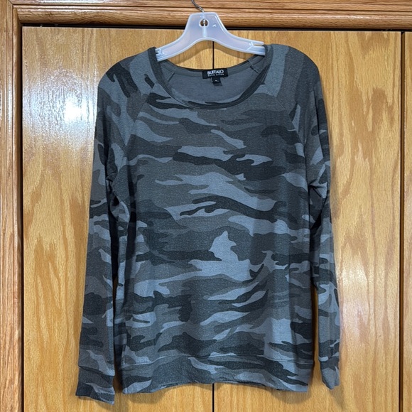 Buffalo David Bitton Tops - Buffalo Camouflage Long Sleeve Shirt